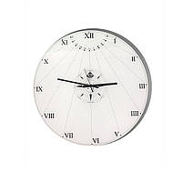 Часы настенные Tonin Casa E Tempo di oggetti Meridiana Orologio in cristallo 50*50 3734 .Хит!