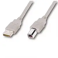Шнур соединительный для принтера штекер USB A- штекер USB B, 3м
