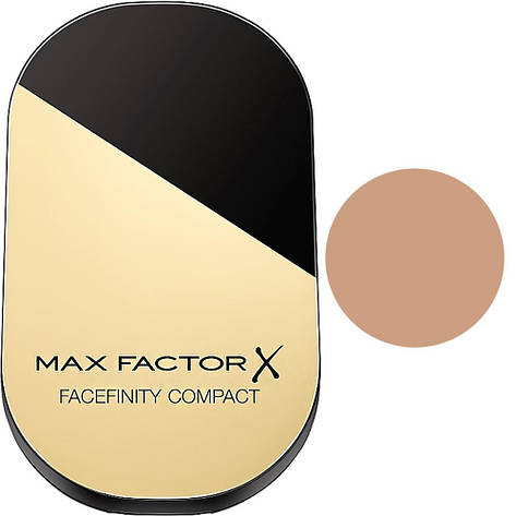 Компактна пудра Max Factor FaceFinity Compact Foundation 06 (golden) 10 г, фото 2
