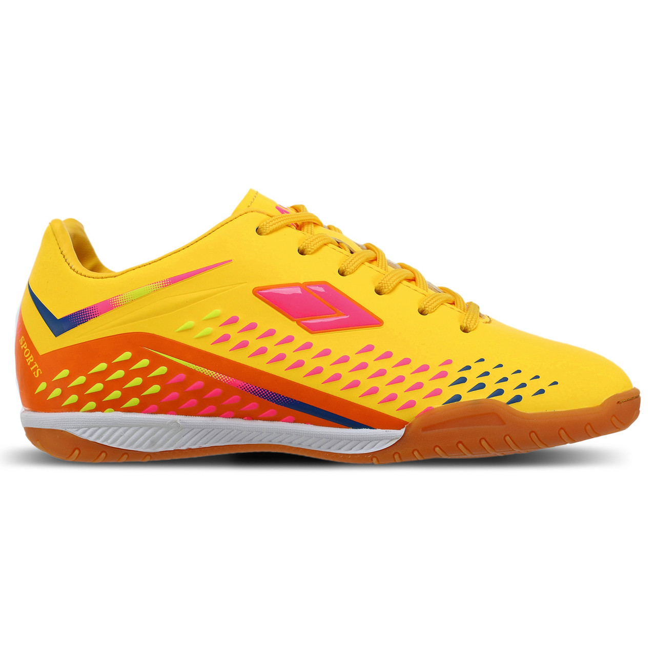 Взуття для футзалу підліткове Zelart All Sports 220117-4 розмір 38 Yellow-Orange