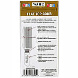 Гребінець для стрижки волосся WAHL Speed Flat Top Comb Black 03329-117, фото 6