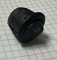 Кнопка переключатель круглый KCD-2, ON-OFF, 2pin, 6A, 220V