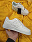 Кросівки чоловічі Nike Air Force Low White (білі) спортивні стильні кроси унісекс ЛЮКС ЯКІСТЬ D221, фото 9