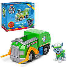 Paw Patrol Rocky Spin Master 20120739 Щенячий патруль Рокі та Сміттєва машина