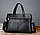 Чоловічий портфель-сумка під ноутбук планшет лептоп, макбук з екошкіри, фото 2