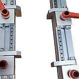 Лінійки 1500 мм (2 шт) свердлильно-присадочного верстата з упорами (4 шт) і шкалами (R, L), фото 3