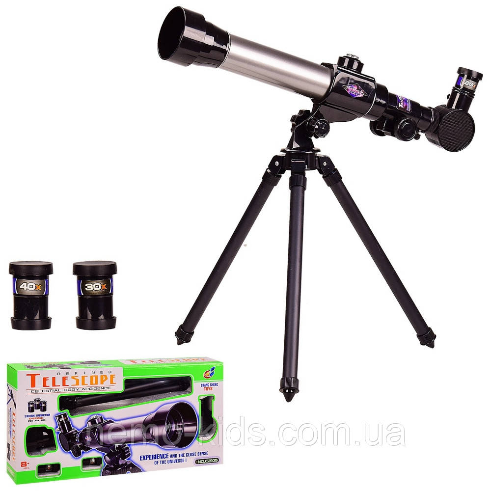 Дитячий іграшковий телескоп із триножкою