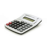 Калькулятор офісний KEENLY KK-800A-1, 27 кнопок, розміри 140*110*30 мм, Silver, BOX