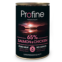 Profine Salmon & Chicken 400 г влажный корм для собак в консервах Профайн Лосось и Курица