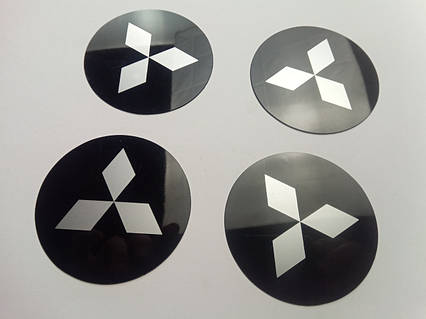 Емблема MITSUBISHI на ковпак SJS (Туреччина) (к-т 4 шт) продається тільки з ковпаками