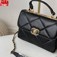 Жіноча сумочка через плече з екошкіри, Маленька жіноча сумка, два відділення на клапані, ремінець-ручка хороша якість