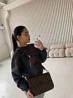 Женская сумка из эко-кожи Луи Виттон Louis Vuitton LV молодежная, брендовая сумка высокое качество