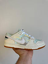 Жіночі Кросівки Nike SB Dunk Low Scrap Sea Grey Blue / Найк СБ Данк Скрап Сі Низькі Сірі з Синім, фото 5