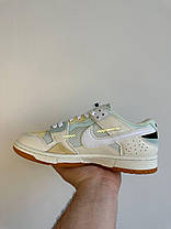 Жіночі Кросівки Nike SB Dunk Low Scrap Sea Grey Blue / Найк СБ Данк Скрап Сі Низькі Сірі з Синім, фото 3