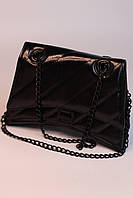 Сумка женская Balenciaga Crush black, женская сумка, Баленсиага черного цвета высокое качество