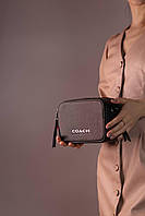 Женская сумка Coach black, женская сумка Коуч черного цвета высокое качество