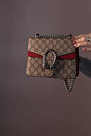 Женская сумка Gucci Dionysus red, женская сумка, брендовая сумка Gucci Dionysus red высокое качество