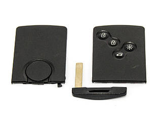 Корпус ключа карти на 4 кнопки на Renault Koleos 2008->2016 — DSP - 291008