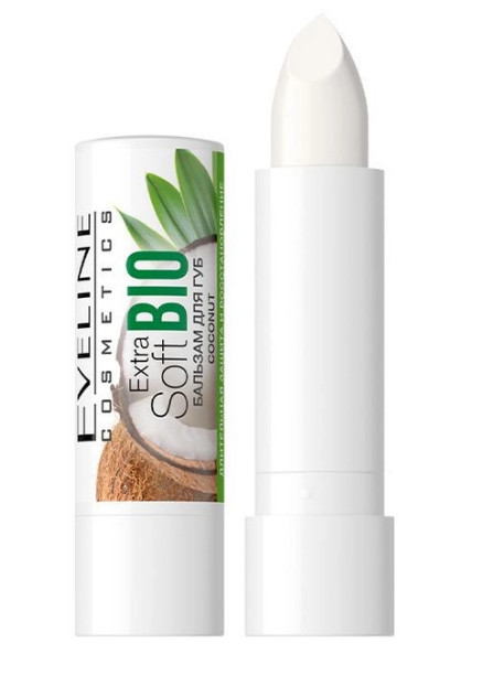 Бальзам для губ Eveline Extra Soft Biо Coconut 12 мл (5903416005889)