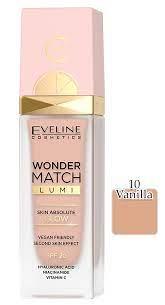 Тональна основа Eveline WONDER MATCH LUMI 10 VANILLA 30 мл (5903416043423)