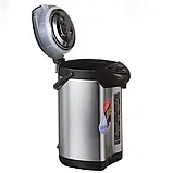 Електричний термопот DOMOTEC MS-6000, чайник-термос із підігрівом на 6л 800Вт чорний, фото 2