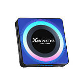 Смарт ТВ приставка X88 Pro 13 4gb/64gb UltraHD 8K SmartTV Андроiд 13 Android TV box + клавіатура, фото 5
