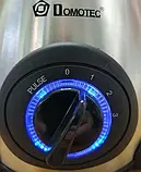Блендер стаціонарний DOMOTEC MS-6610 з кавомолкою 1000Вт LED (Сірий), кухонний електричний блендер, фото 6
