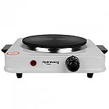 Плита електрична Rainberg RB-777 Електроплита дискова настільна на 1 конфорку 1200W, фото 2