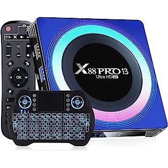 Смарт ТВ приставка X88 Pro 13 4gb/64gb UltraHD 8K SmartTV Андроiд 13 Android TV box + клавіатура