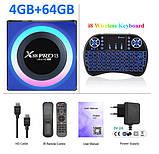 Смарт ТВ приставка X88 Pro 13 4gb/64gb UltraHD 8K SmartTV Андроiд 13 Android TV box + клавіатура, фото 3