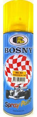 Тонувальний лак Bosny Spray Paint, 400 мл Аерозоль HONDA Жовтий Y-1C