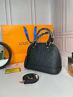 Женская сумка Louis Vuitton alma bb monogram empreinte wb027