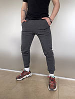 Спортивные штаны трикотаж темно-серые Nike M