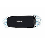 Портативна Bluetooth-колонка з вологозахистом і потужністю 31 Ватів 2*8W+15W Hopestar A6 Black, фото 5