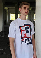 Белая футболка Fila XL