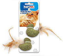 Happet Matatabi & Catnip іграшка для котів пташки з пір'ям
