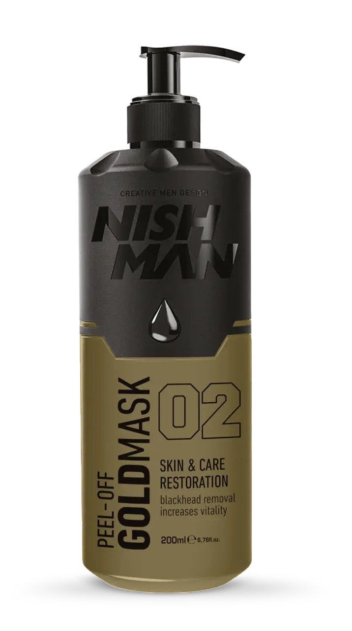 Золота маска для обличчя Nishman Peel Off Gold Mask 200 мл