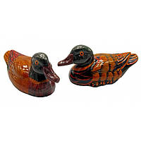 Статуетка дерев'яна Качки мандаринки 2 шт