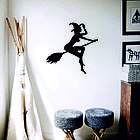 Декоративне настінне Панно «Відьма на мітлі», Декор на стіну, фото 5