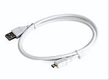 Кабель micro USB 1m Cablexpert CCP-mUSB2-AMBM-W-1M, фото 3