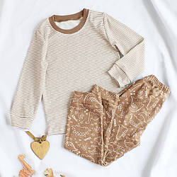 Дитяча піжама бавовняна з динозавриками хлопчику 30