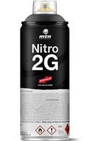 Краска (эмаль) MTN (Montana Colors) Nitro 2G, 400 мл Black