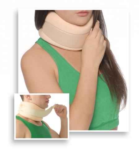 Бандаж на шийний відділ хребта м`якої фіксаціЇ з жорстою вставкою, фото 1