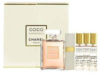 Набор Chanel Coco Mademoiselle (лицензия) (парфюмированная вода 100мл+миниатюры 2*10мл)