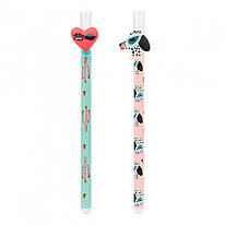 Ручка гелева пиши-стирай 0,5 мм синя YES BBH, 412084