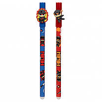 Ручка гелева пиши-стирай 0,5 мм синя YES Ninja, 420397