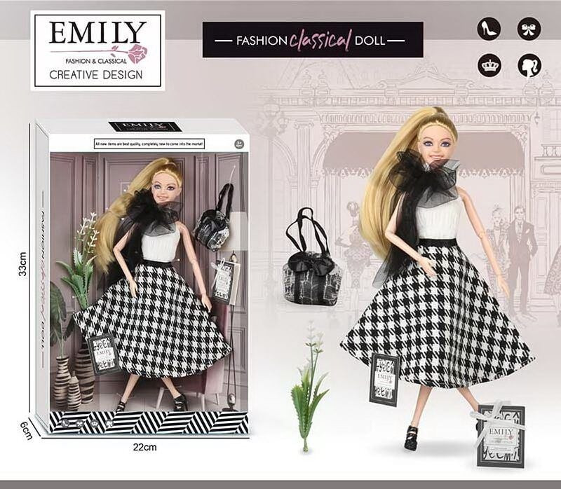 Лялька Emily 30 см з аксесуарами (QJ135)