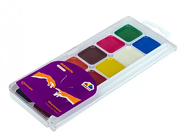 Фарби акварельні "ГАММА'UA" ПЛАСТ "Творчість" 12кольорів. (400102)