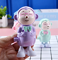 Завидная игрушка для детей Обезьяна фиолетовая