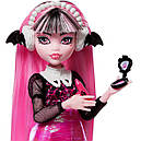 Монстр Хай Дракулаура Лялька Monster High Skulltimate Secrets Fearidescent Series Draculaura HNF73, фото 7